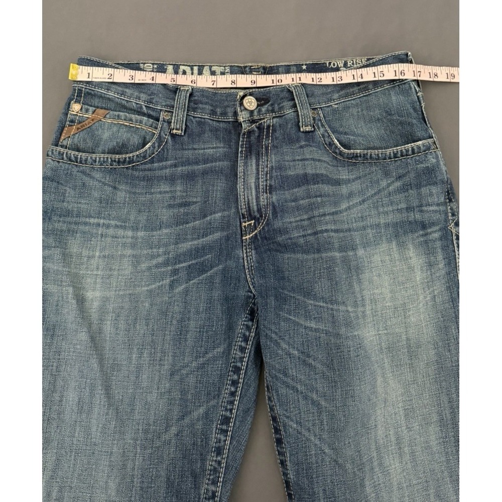 Ariat Jeans Mens Size 33X34 M4 Relaxed Bootcut Low Rise Western Cowboy Workwear - Picture 5 of 13